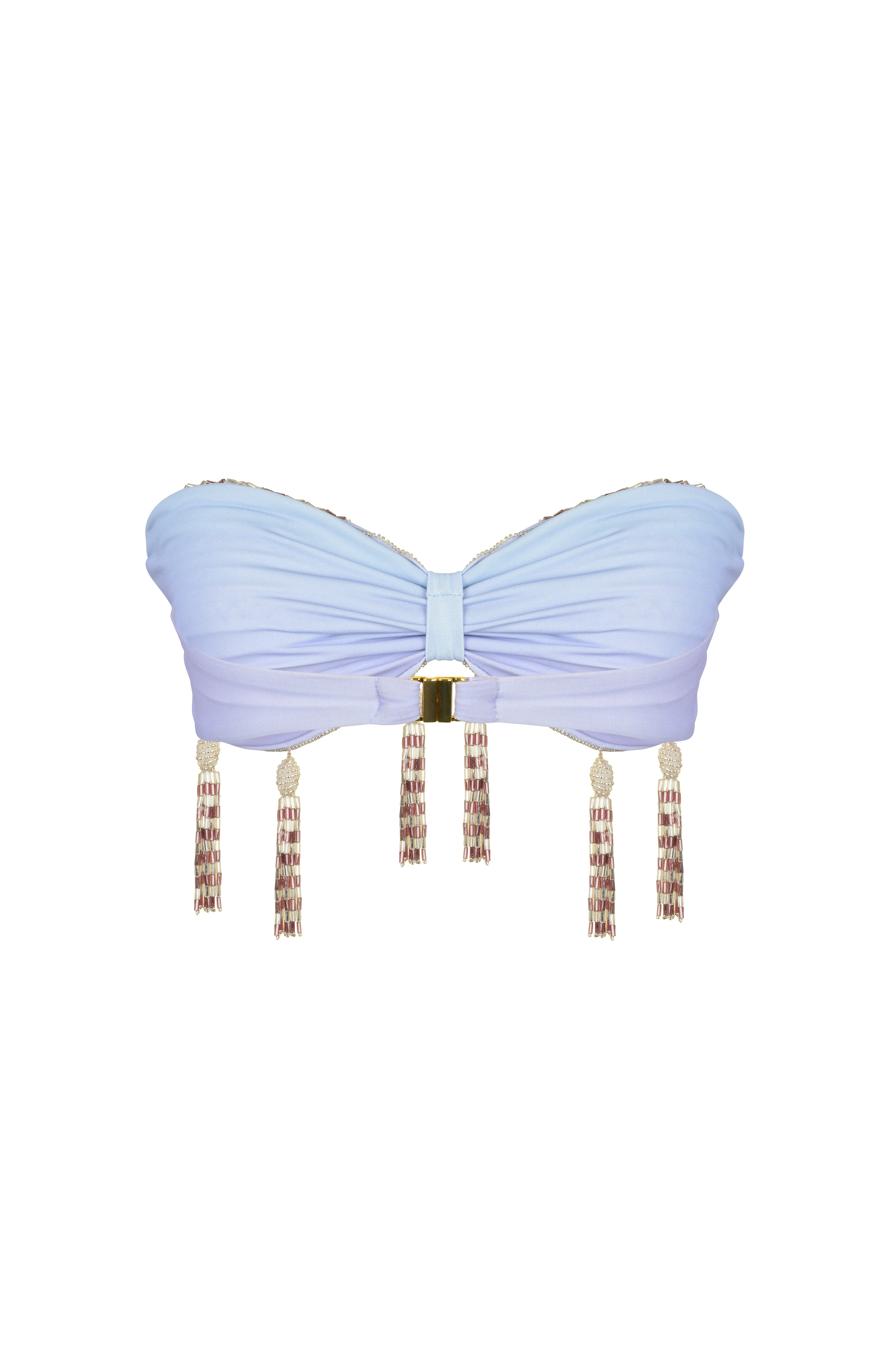 Lara Crystal Bikini Top Lilac
