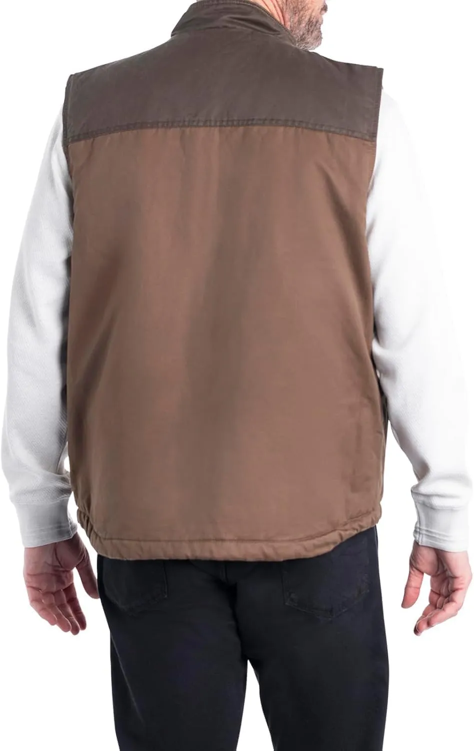 Legendary Whitetails mens Tough as Buck Vest for Men, Work Flannel Lined Hunting Outerwear, Casual Western Insulated Zip Up