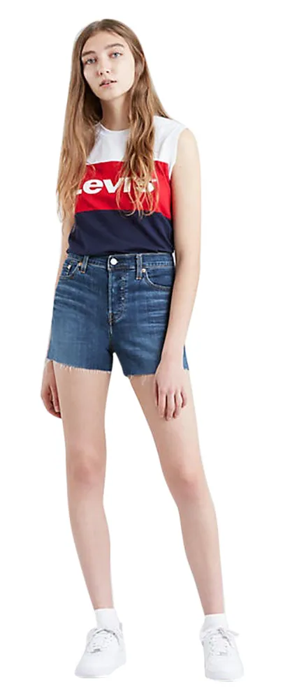 Levi's Women's High Rise Denim Shorts - Outer Core
