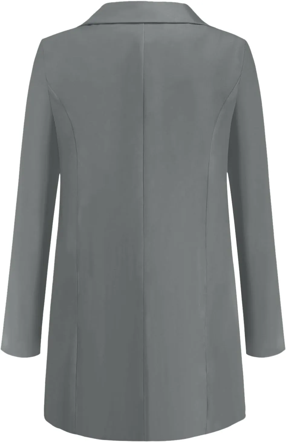 Lightweight Blazer For Women 2025 Office Work Jackets Long Sleeve Solid Formal Open Front Lapel Trendy Cardigans