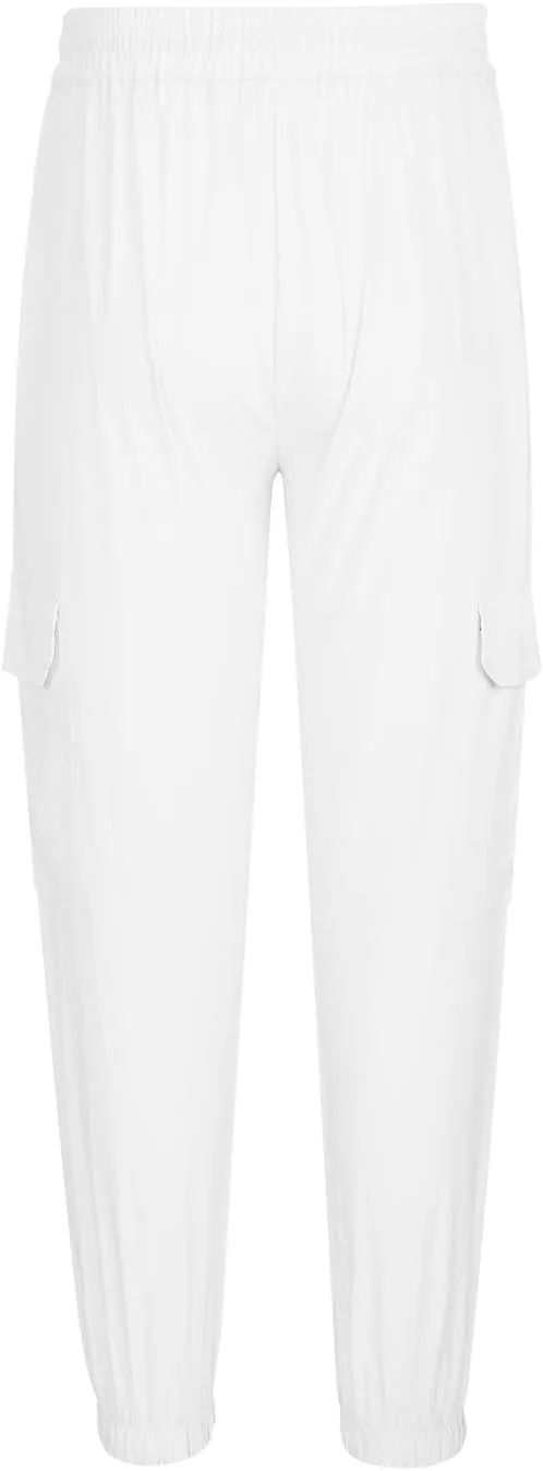 Linen Pants Men Elastic Waist Joggers Drawstring Cargo Pants Lightweight Summer Pants Loose Fit Trousers Dress Pants