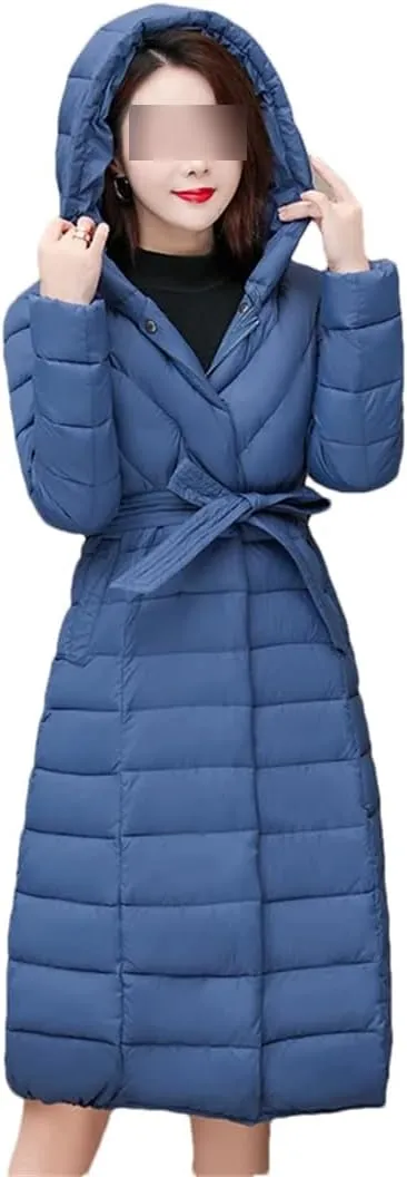 Long Cotton-Padded Coat Hooded Long Sleeve Slim Women Parkas Autumn Winter Jacket Women Outwear Winter Coat