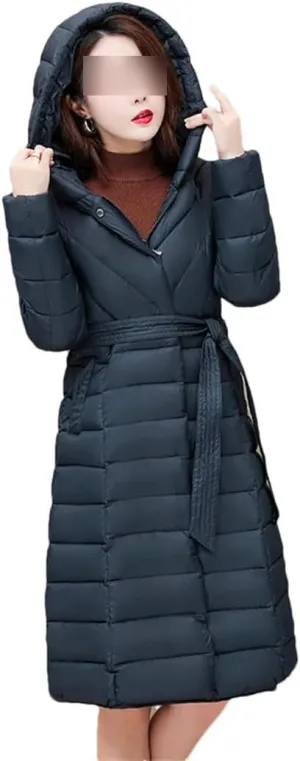 Long Cotton-Padded Coat Hooded Long Sleeve Slim Women Parkas Autumn Winter Jacket Women Outwear Winter Coat