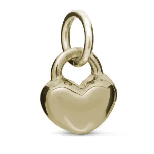 Love Heart Gold Charm