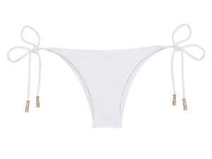 Lucy Tie Side Bottom - White