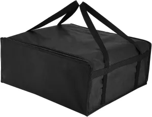 Luxshiny Jumbo Insulated Bag Pizza Carrier Insulated Grocery Bag Pizza Food Warmer Zipper