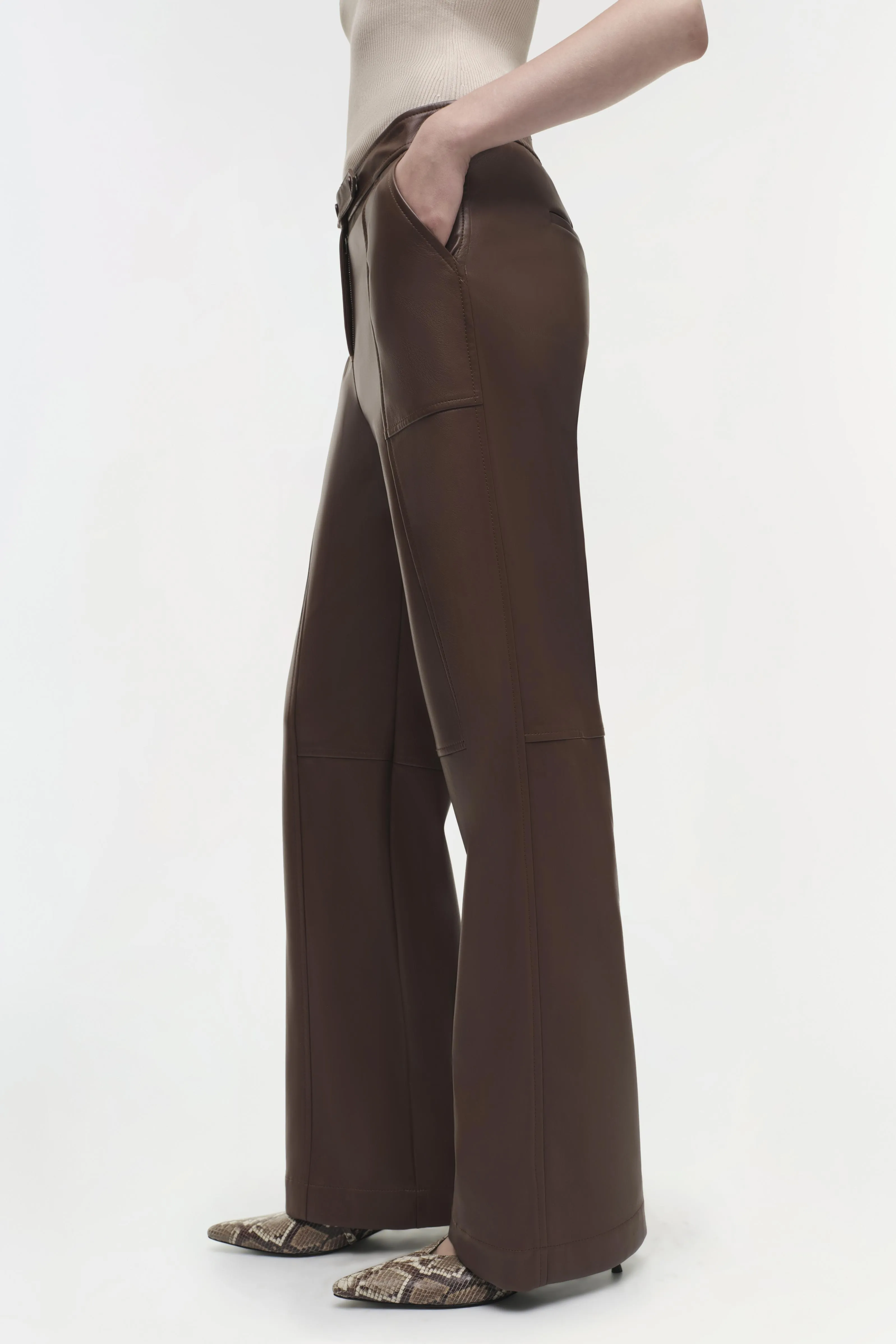 Mackenzie Vegan Leather Pant