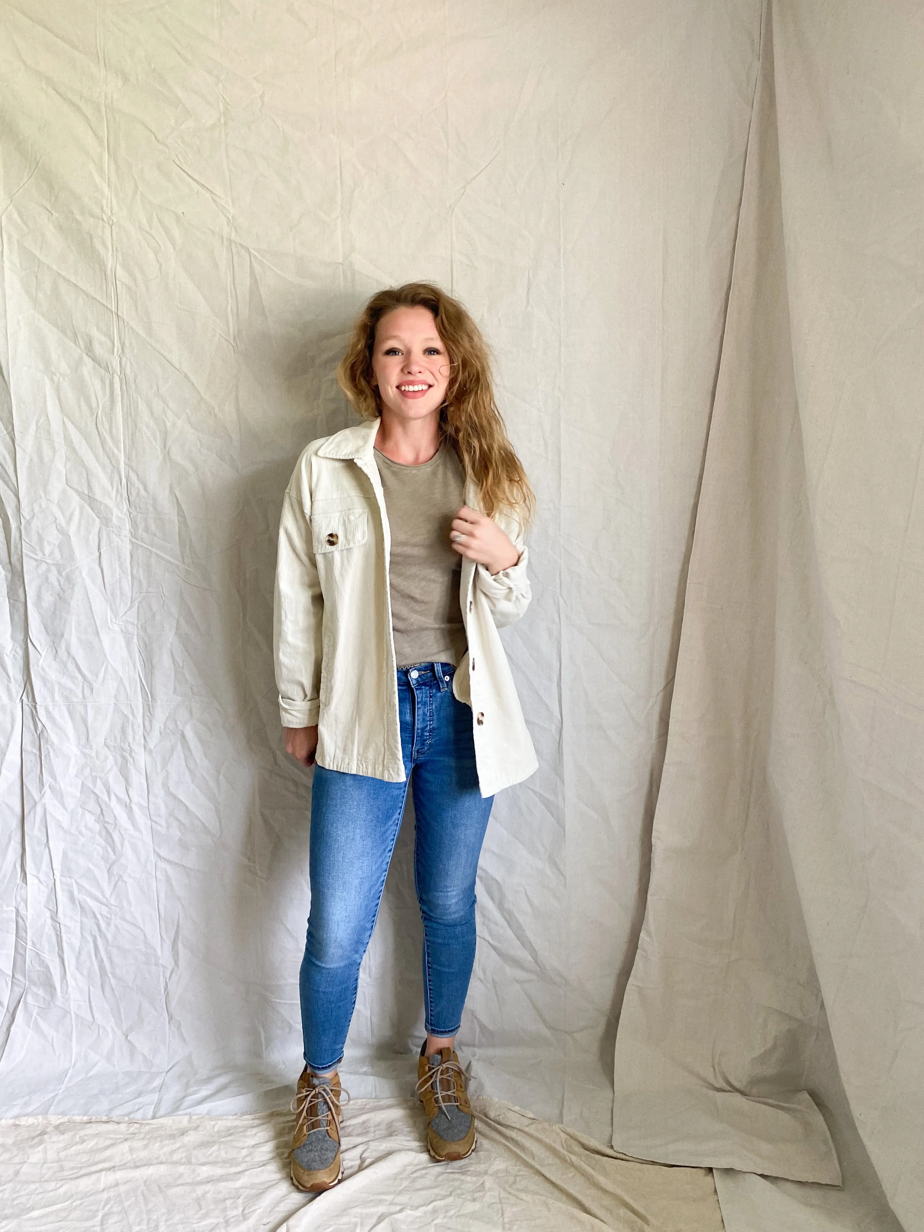 Maude Corduroy jacket [cream]