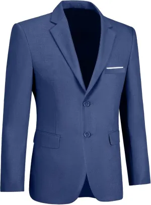 Mens Blazer Sports Coat Slim Fit 2 Button Solid Men's Casual Suit Blazer Jackets