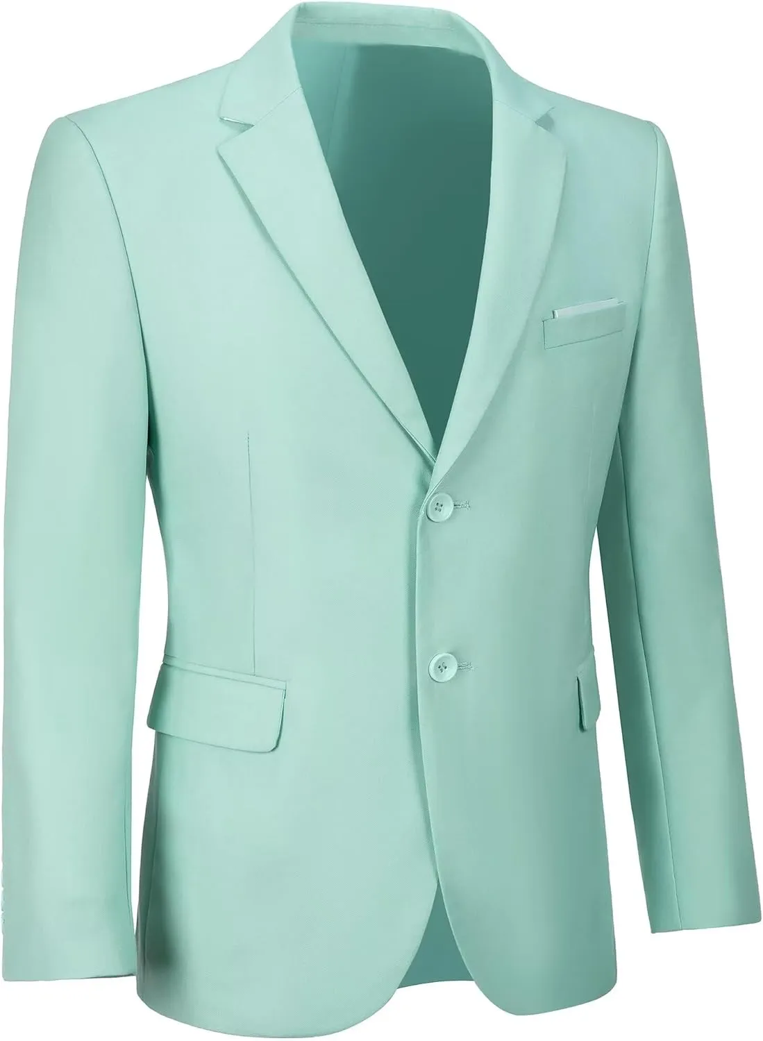 Mens Blazer Sports Coat Slim Fit 2 Button Solid Men's Casual Suit Blazer Jackets