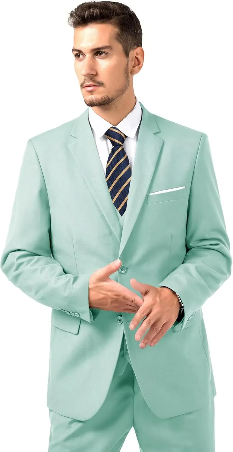Mens Blazer Sports Coat Slim Fit 2 Button Solid Men's Casual Suit Blazer Jackets