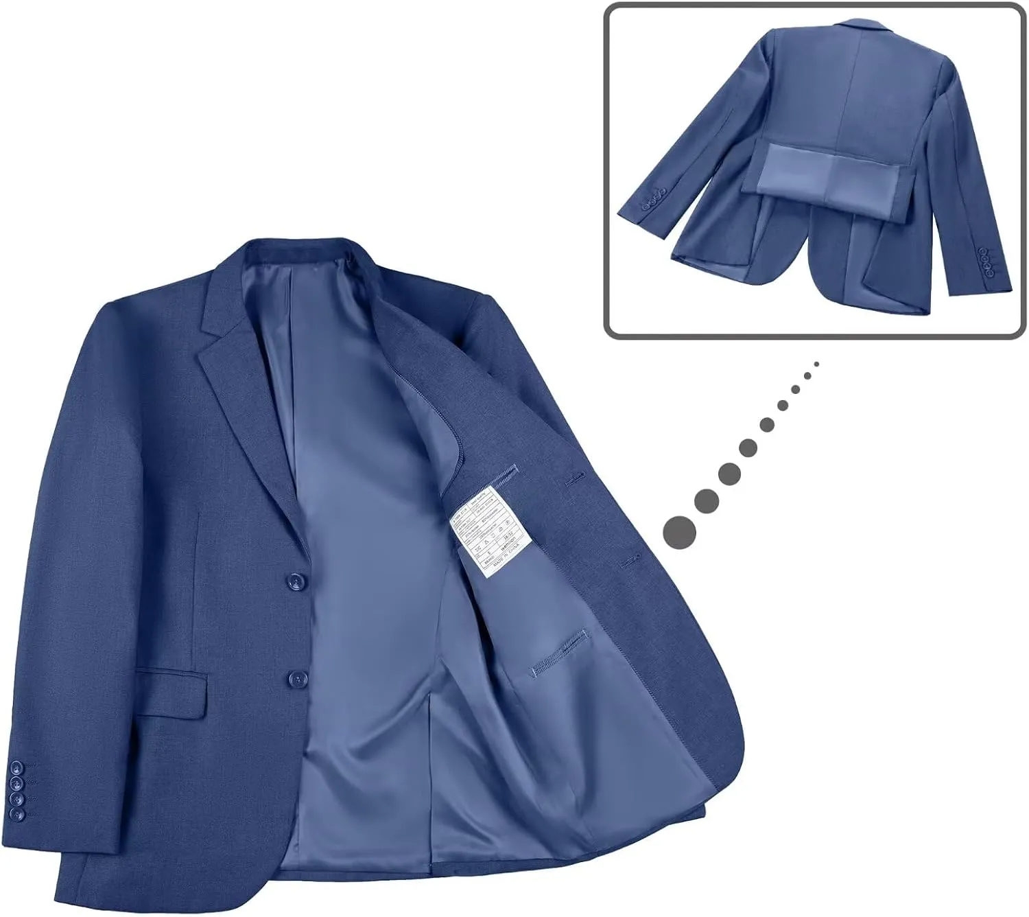 Mens Blazer Sports Coat Slim Fit 2 Button Solid Men's Casual Suit Blazer Jackets