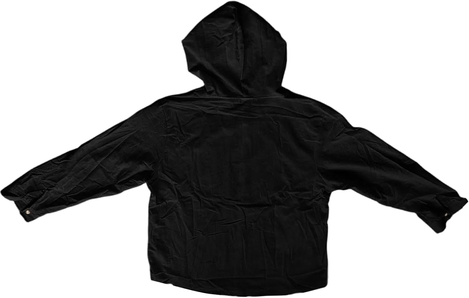 Mens Button Up Hoodies Cotton Linen Long Sleeve Lightweight Summer Sun Protection Hooded Beach Shirts