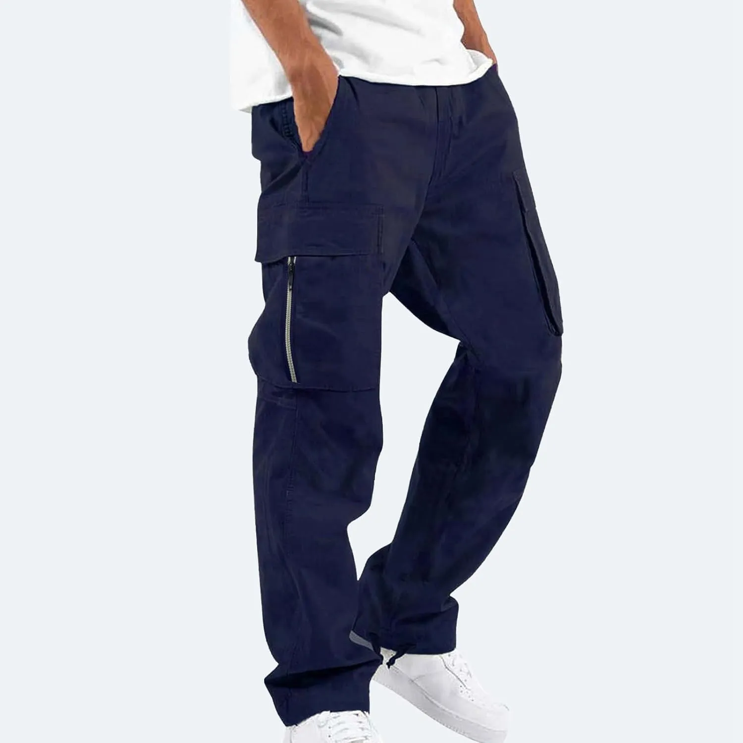 Mens Cargo Pants Outdoor Hiking Pants Cargo Pants for Men Athletic Joggers Sweatpants (Available in Big & Tall)