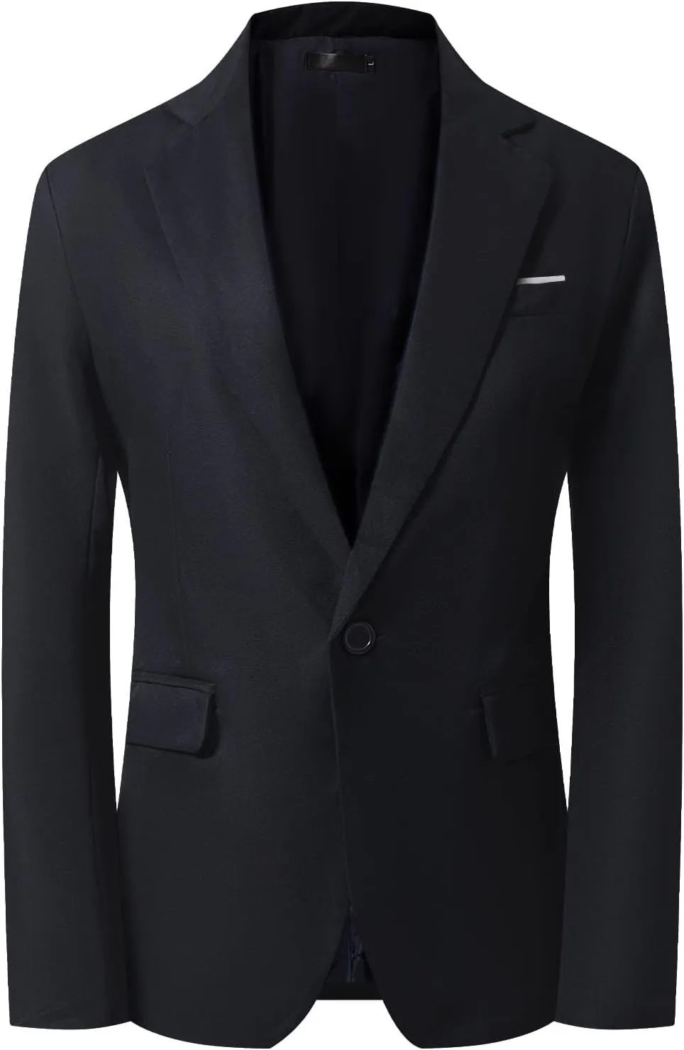 Mens Casual Blazer Suit Jackets Slim Fit One Button Sport Coats Lightweight Business Daily Jacket
