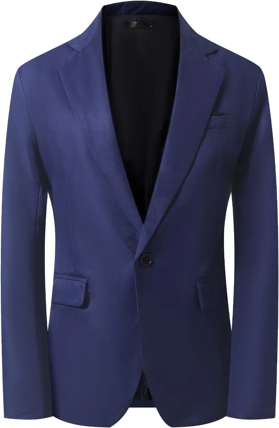 Mens Casual Blazer Suit Jackets Slim Fit One Button Sport Coats Lightweight Business Daily Jacket