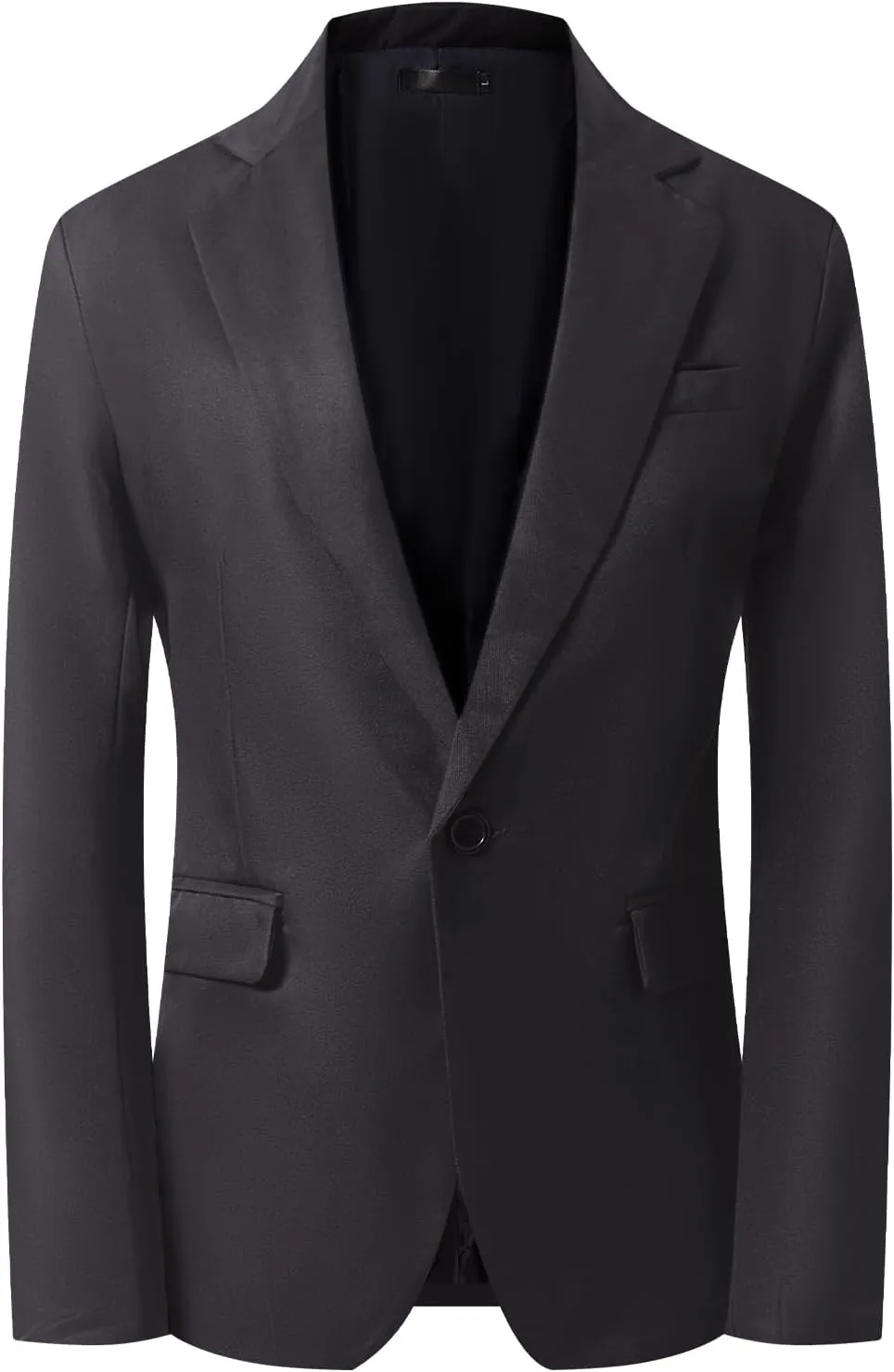 Mens Casual Blazer Suit Jackets Slim Fit One Button Sport Coats Lightweight Business Daily Jacket
