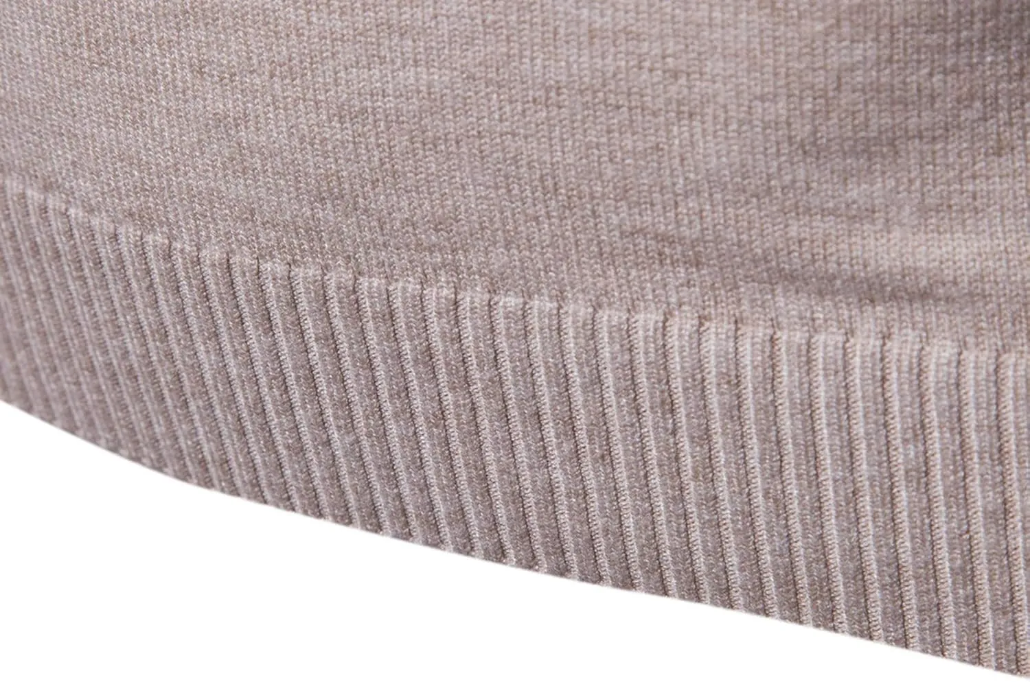 Mens Classic Sweatshirts Basic Knitted Turtleneck Jumper