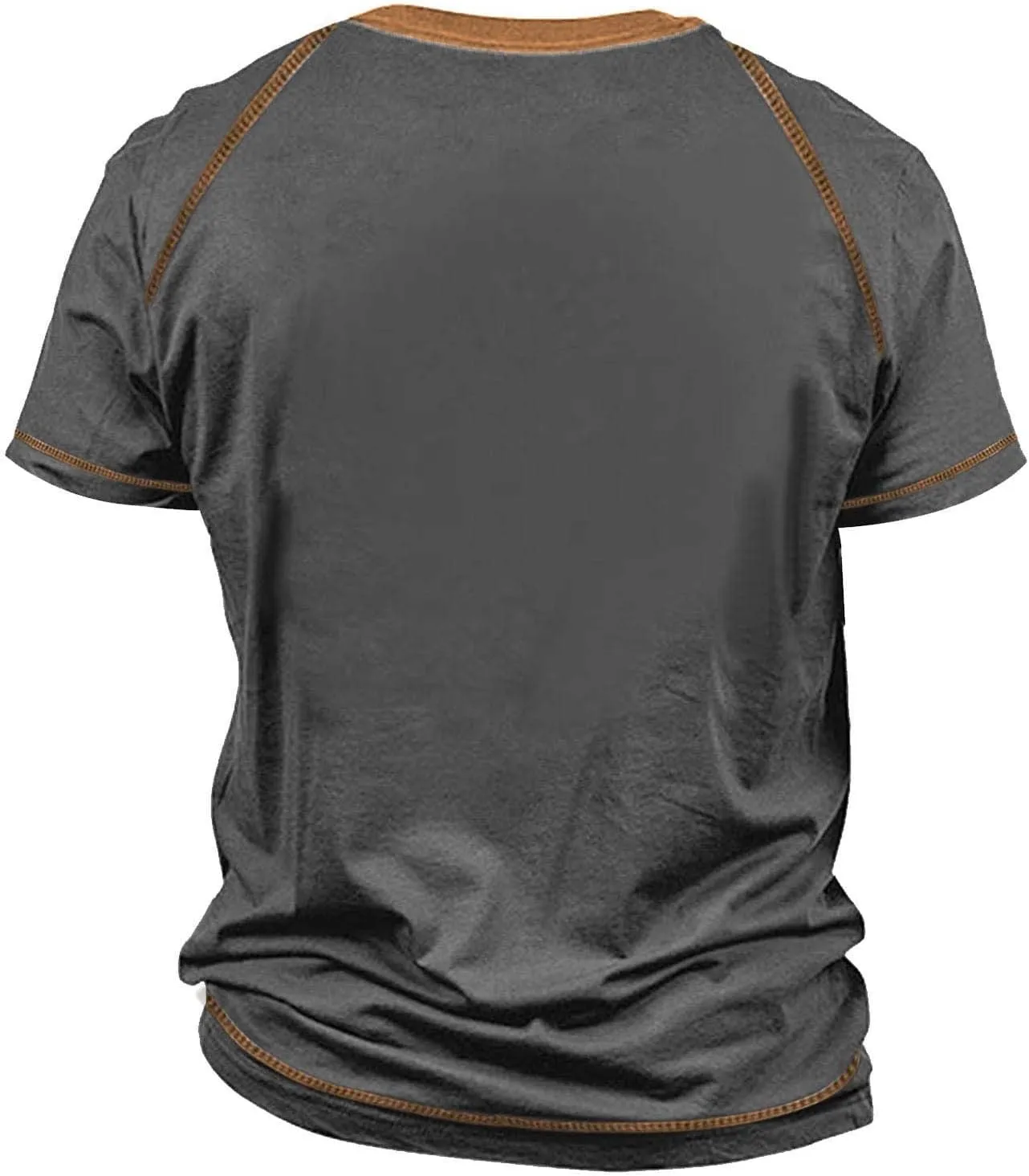 Mens Father's Day Shirt Stars and Stripes Gift Shirt for Dad Short Sleeve Casual Pullover Casual Roud Neck Tees
