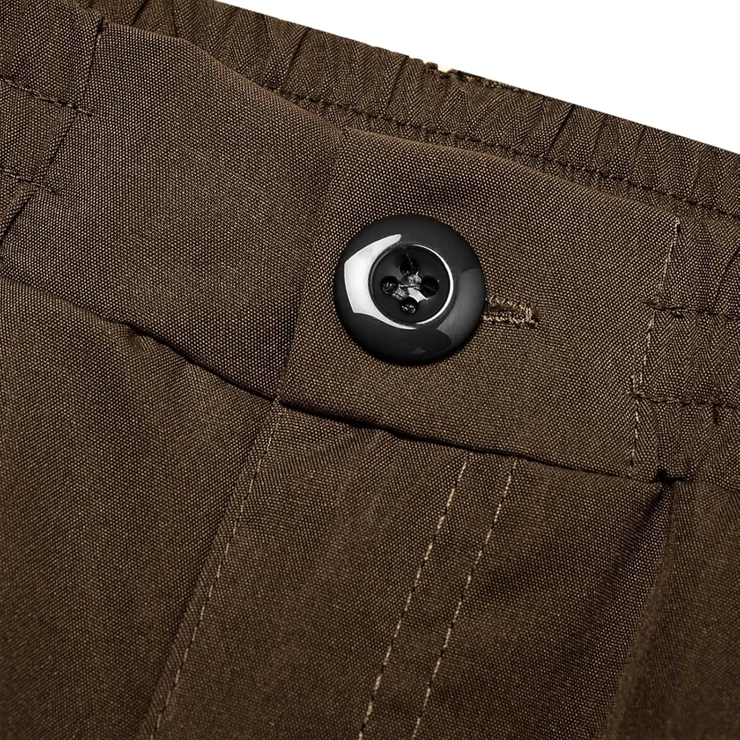 Men's Flex Ripstop Tactical Pants Water Resistant Stretch Cargo Pants Lightweight Hiking Work Trousers Multi Pockets