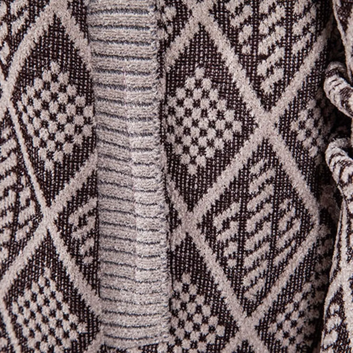 Men's Knitwear Sweater Fashion Zipper Stand Collar Ribbed Knit Jacket Thickened Padded Casual Cardigan Coat Tops