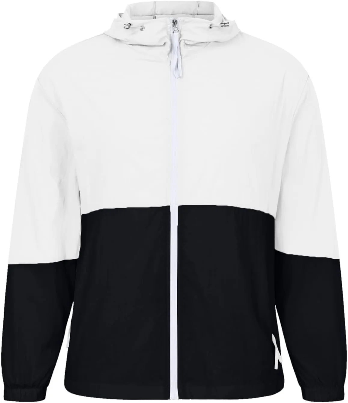 Men's Lightweight Windbreaker Jackets Outdoor Hooded Pocket Raincoat Jacket Men Zipper Cardigan Sweater Men's Cardigan