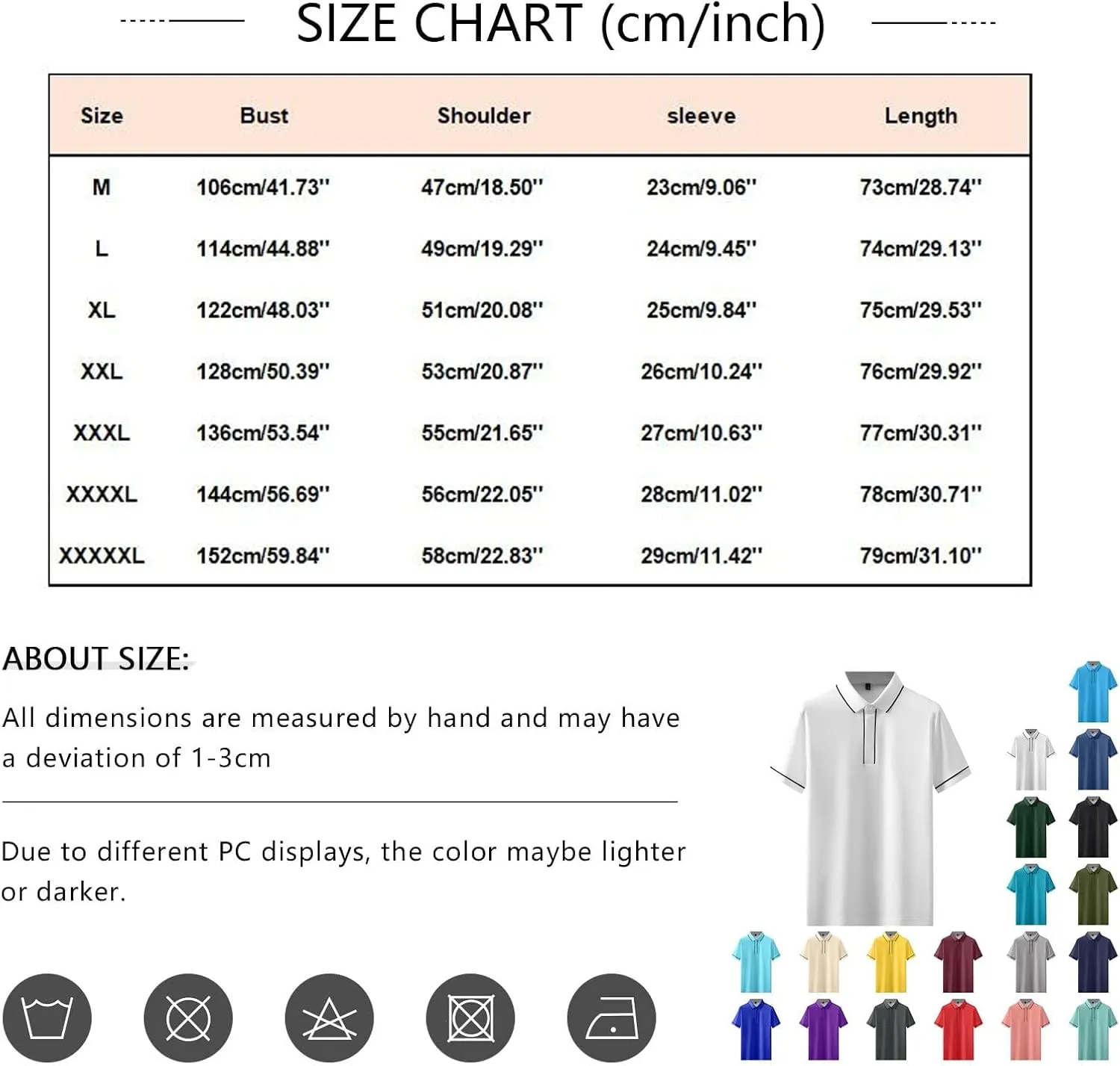 Mens Polo Shirts Short Sleeve Slim Fit Casual Button Polo T-Shirt Summer Lapel Golf Shirt 2025 Collared Tshirts