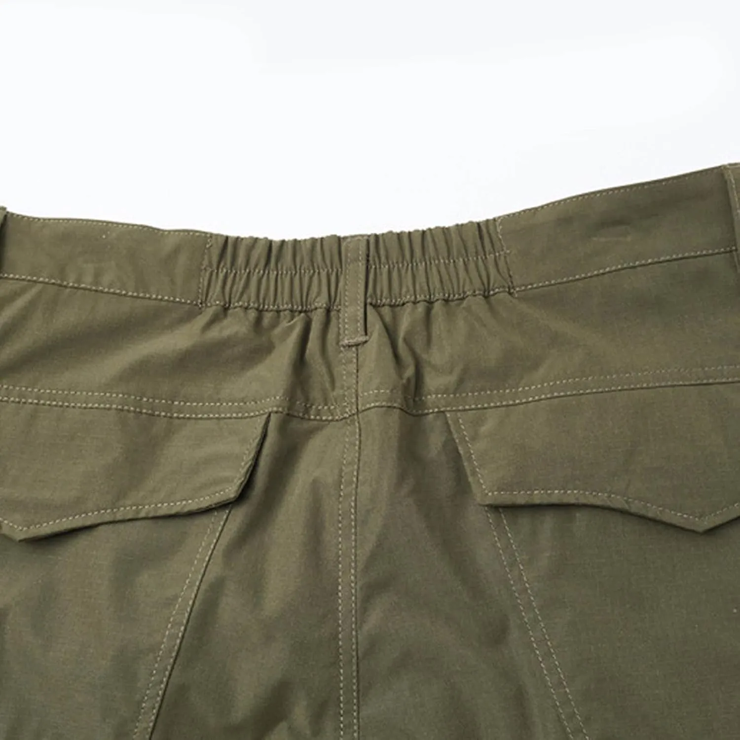 Men's Slim Fit Cargo Pants, Lightweight Outdoor Hiking Work Pants, Breathable Solid Color Sweatpants with 8 Pockets