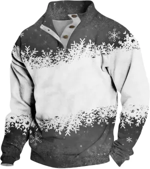 Mens Sweatshirt Stand Collar Corduroy Polo Zipper Long Sleeve Sweatshirt Stand Collar Pullover 2024 Sweaters Men's