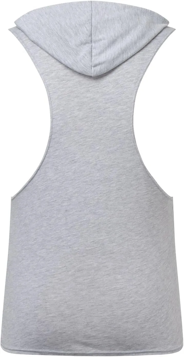 Men's Tank Tops Summer Casual Sports Breathable Sleeveless Fitness Hoodie Tank Shirts