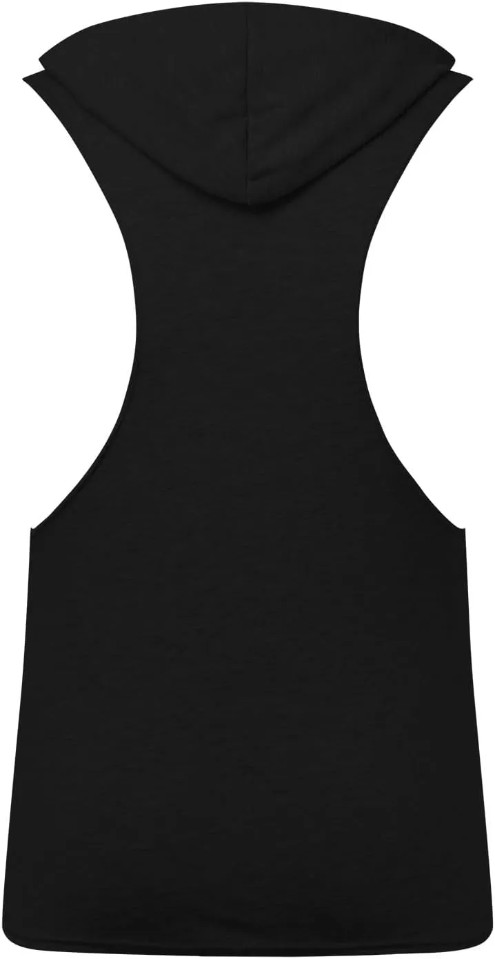 Men's Tank Tops Summer Casual Sports Breathable Sleeveless Fitness Hoodie Tank Shirts