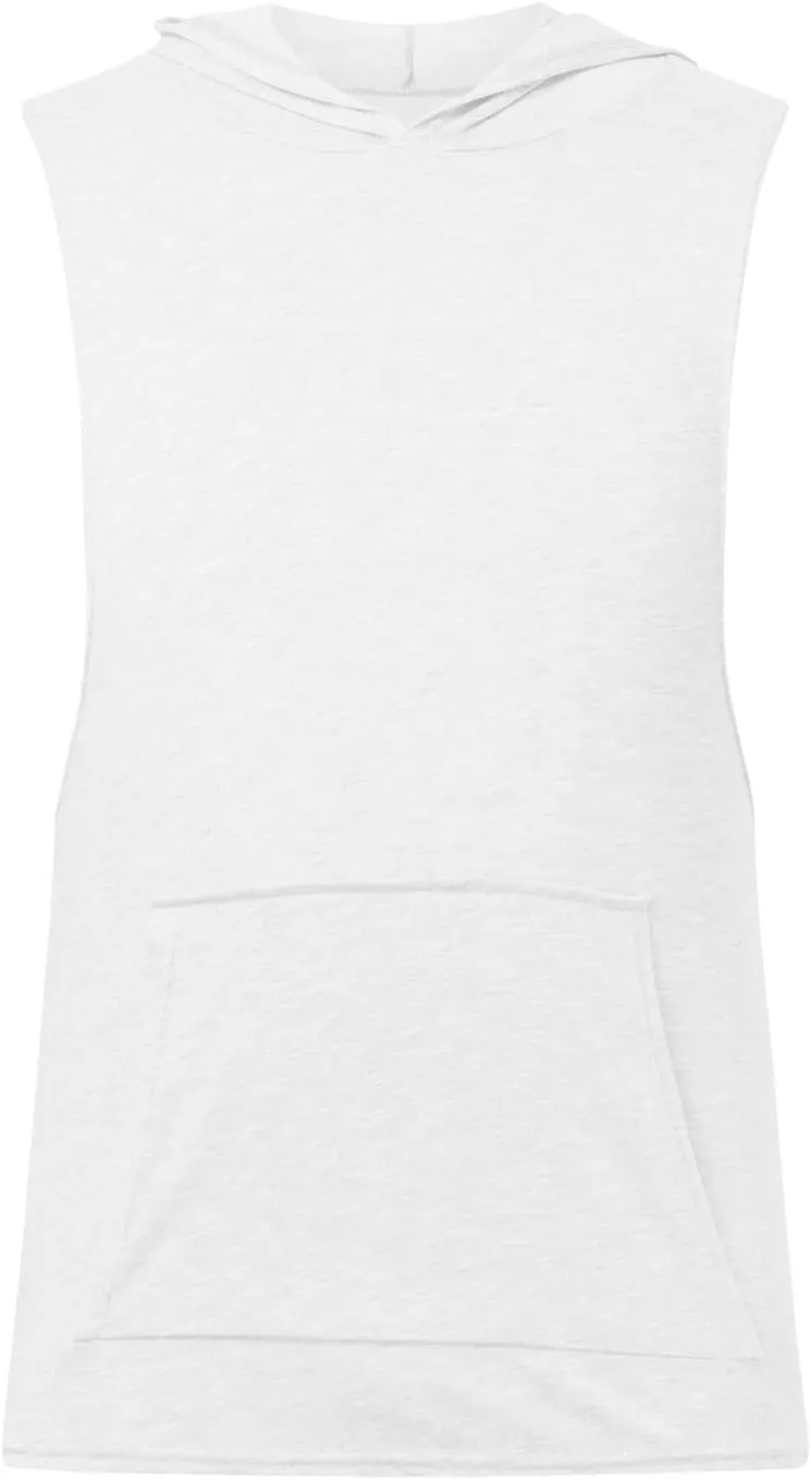 Men's Tank Tops Summer Casual Sports Breathable Sleeveless Fitness Hoodie Tank Shirts