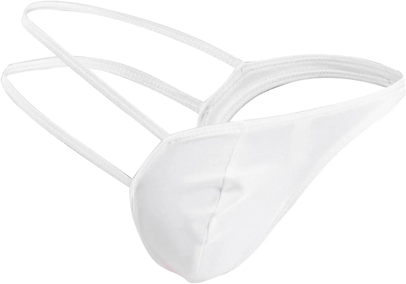 Men's Thong Underwear Naughty Low Waist Hollow Out Breathable Lightweight Underwear Strap T-Back Bikini Underwears