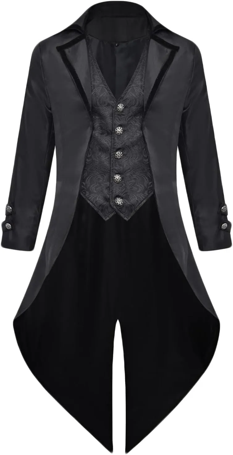 Men's Trench Coat Winter Notched Lapel Overcoat Warm Double Breasted Peacoat Elegant Long Jacket Peacoat