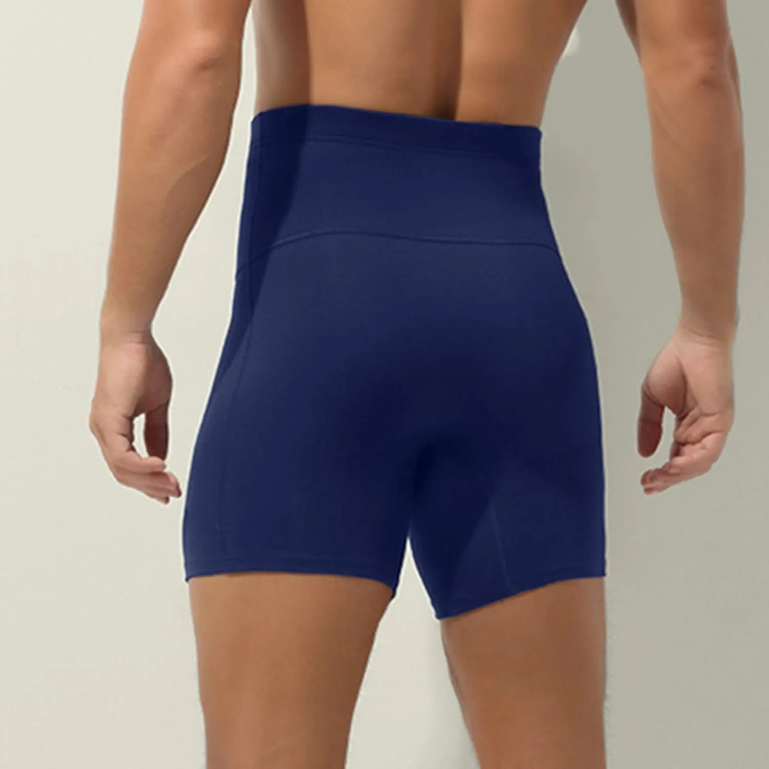 Mens Underwear Briefs with Pouch Casual Athletic Lingerie Cotton High Waist Underwear with Support Casual Trunks Boxer Briefs