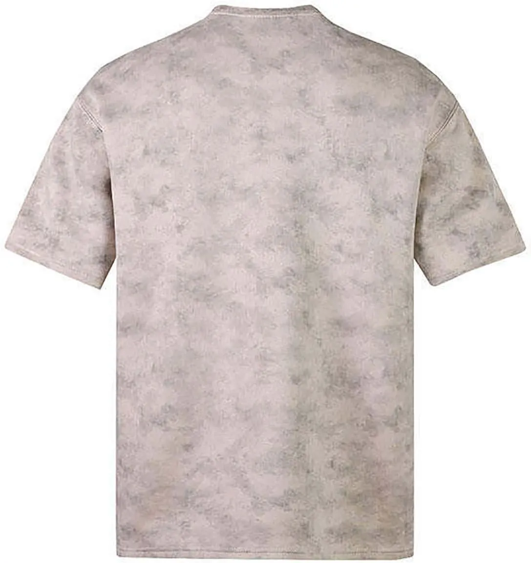 Men's Vintage Short Sleeve Shirts Casual Crewneck Summer Blouse Tops Trendy Loose Washed Heavyweight Basic Tee Shirts