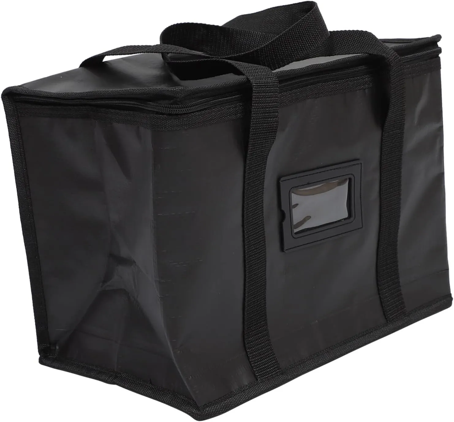 Mikinona 21L Insulated Food Bag Jumbo Grocery Shopping Carrier Bag Portable Cold/Hot Lunch Tote for Restaurants and Picnics