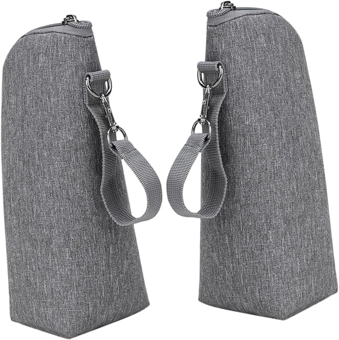 Milisten 2pcs Insulated Milk Bottle Bag Thermal Pouch for Food Bottles Travel Friendly Durable Keeps Milk Warm for