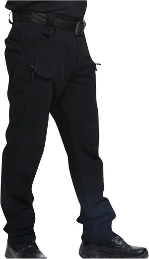Military Men's Cargo Pants Water Resistant Relaxed Fit Tactical Combat Army Cargo Work Pants Outdoor Hiking Trousers
