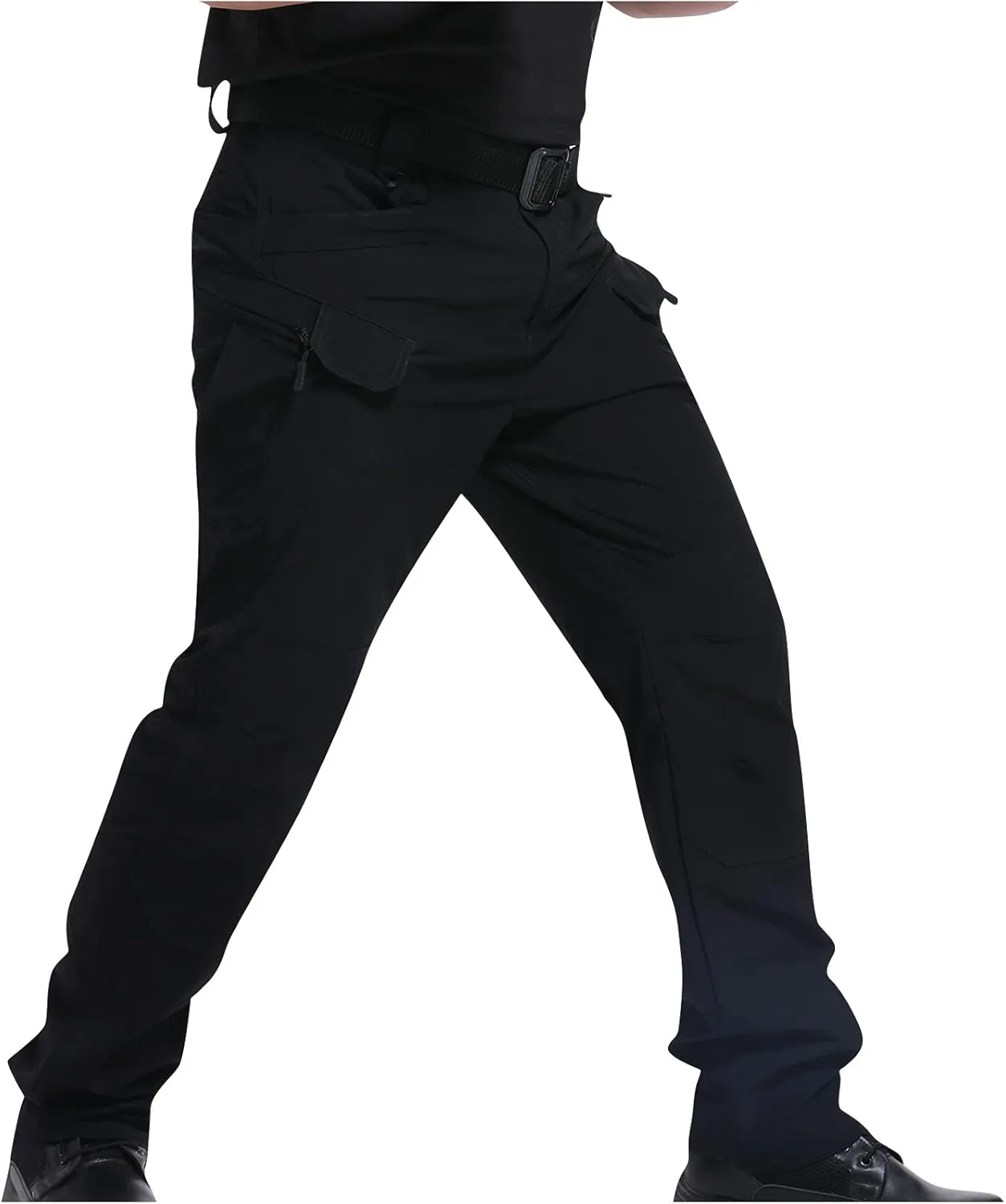 Military Men's Cargo Pants Water Resistant Relaxed Fit Tactical Combat Army Cargo Work Pants Outdoor Hiking Trousers