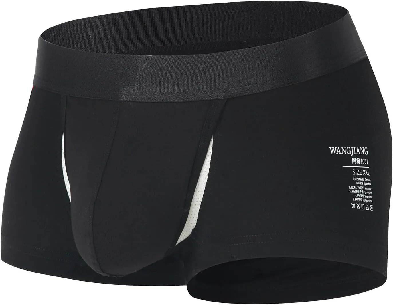Modal Underwear Men Boxer Briefs Stretchy Quick Dry Boxers Underwear Mens Soft Breathable Trunks