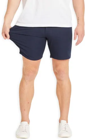 Mugsy Men??s Chinos Shorts, 4-Way Stretch Khaki Shorts for Men, Comfortable, Classic Fit, 9" Inseam