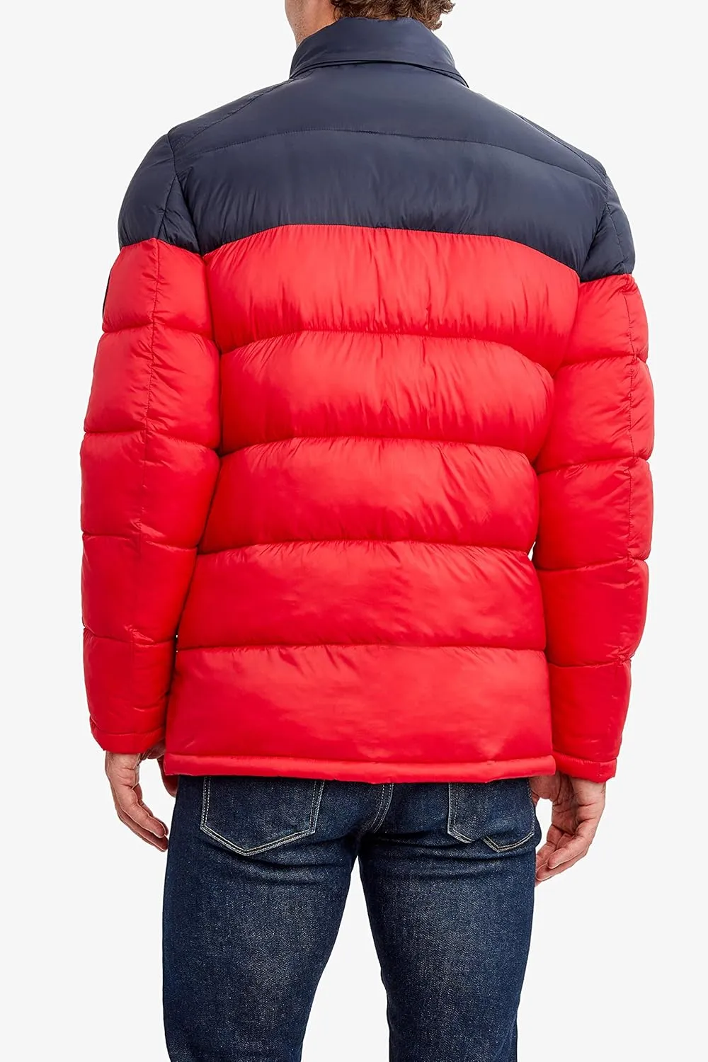 Nautica Men's Water Resistant Nylon Puffer Jacket