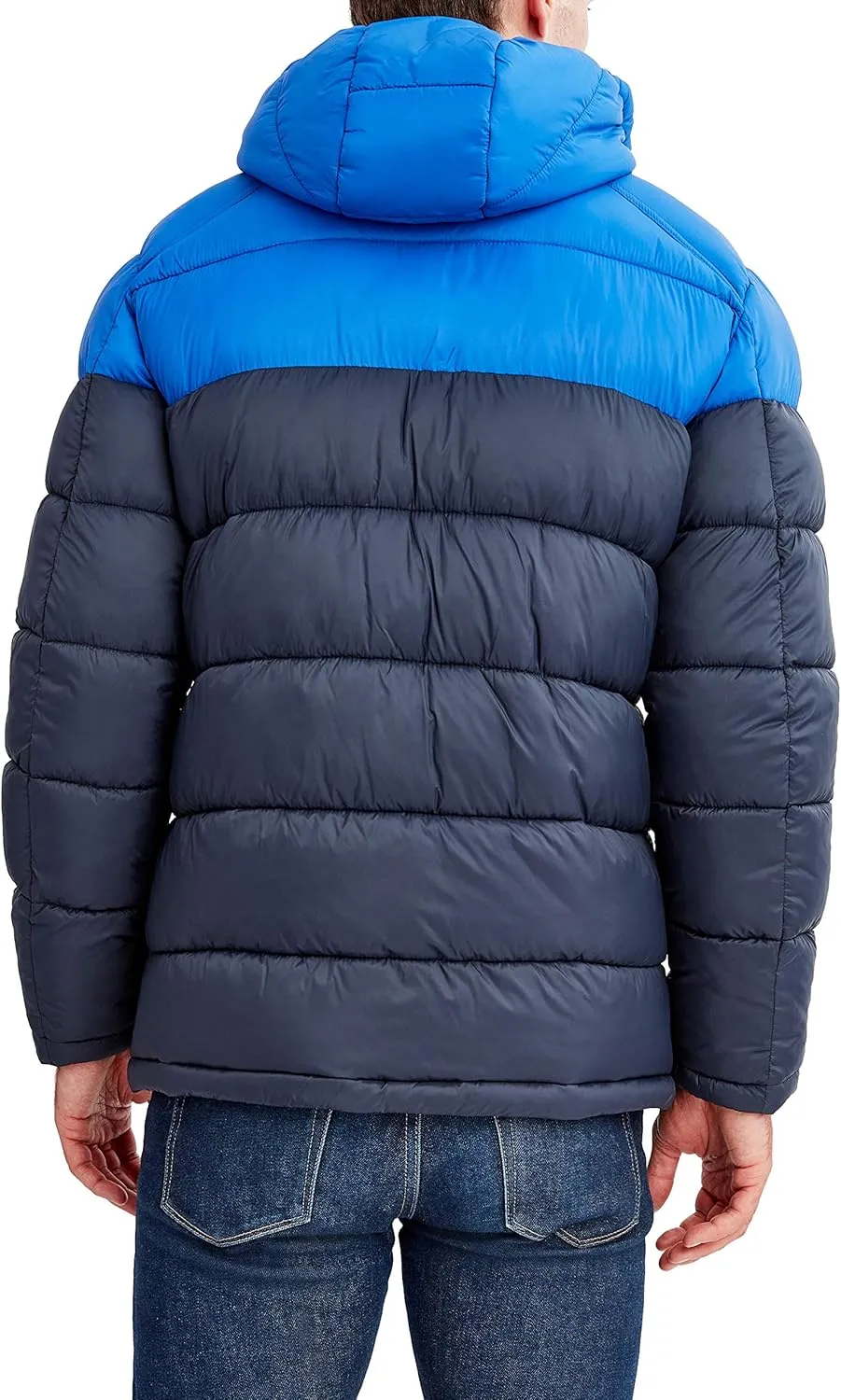 Nautica Men's Water Resistant Nylon Puffer Jacket