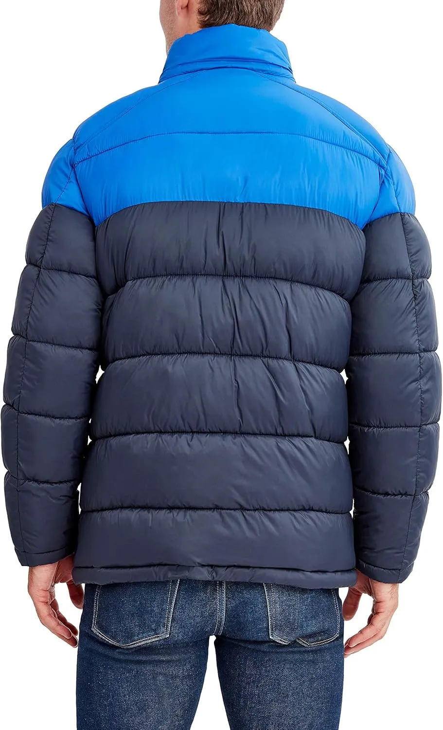 Nautica Men's Water Resistant Nylon Puffer Jacket