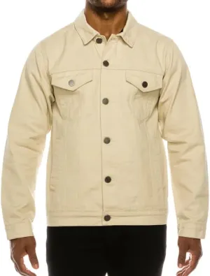 NE PEOPLE Men's Casual Denim Jacket - Button Down Long Sleeve Cotton Classic Jen Trucker Outerwear with Pockets