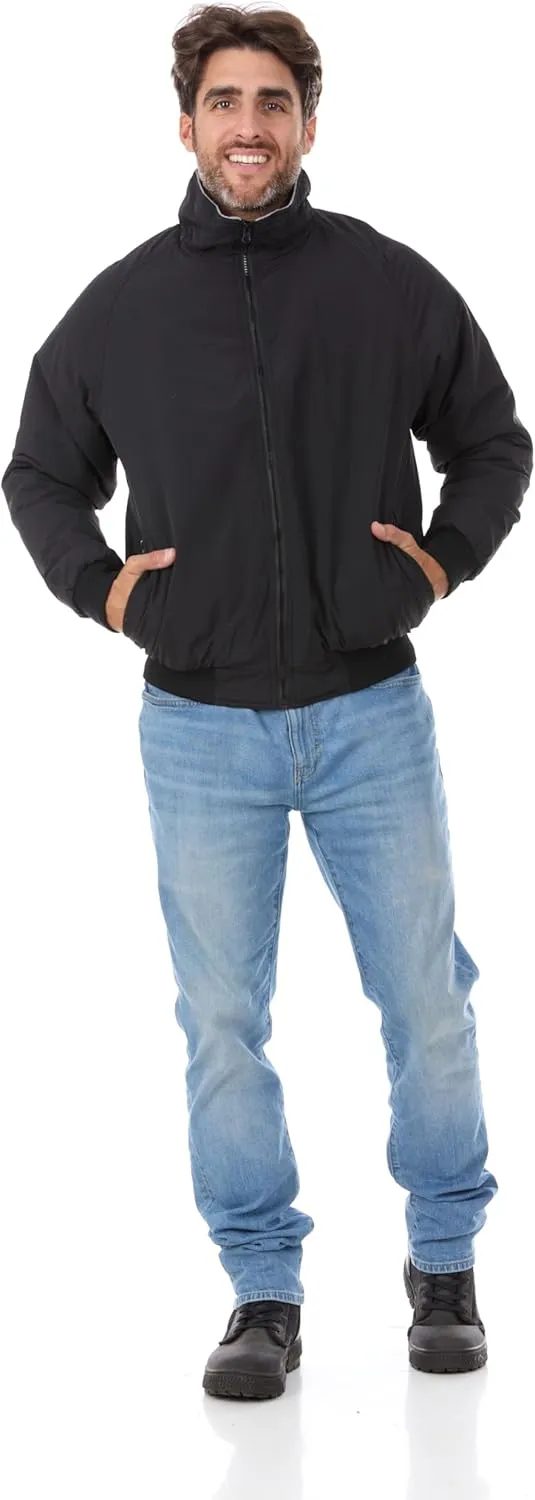 North 15 Men's Nylon 3 Season Jacket, Fleece Lined Jacket