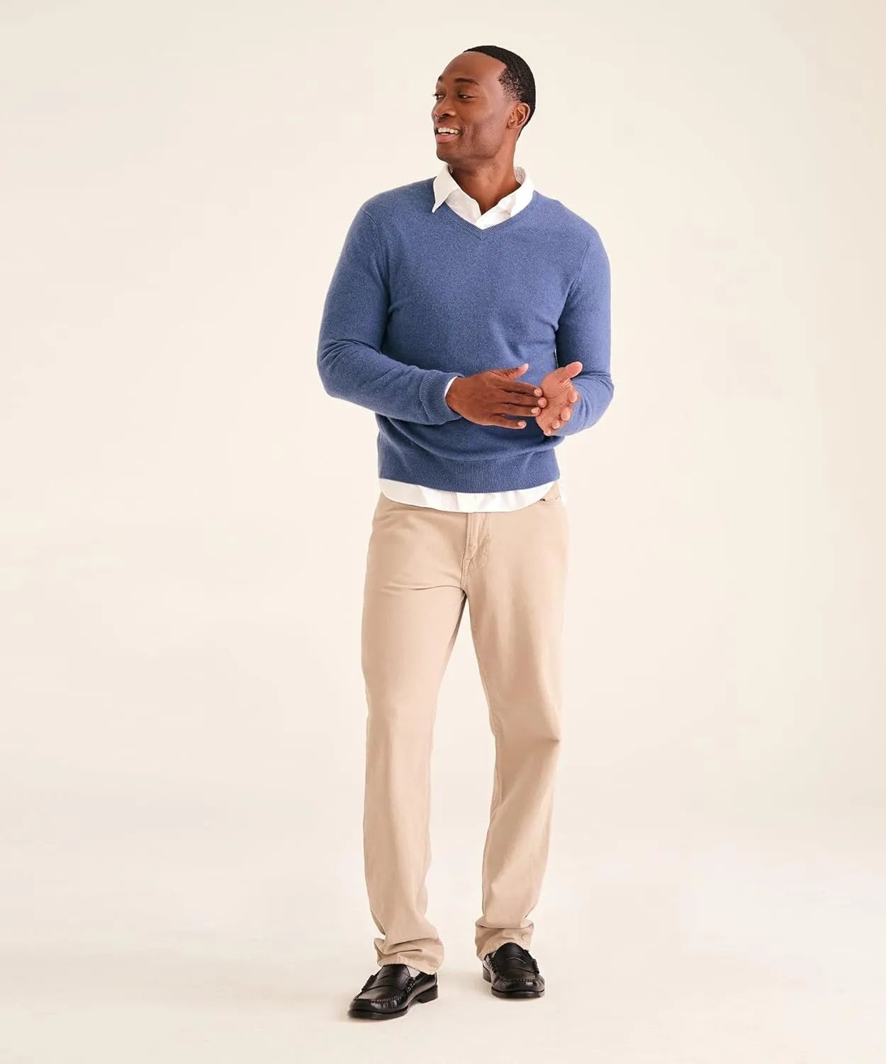 Original Cashmere V-Neck Sweater Men's