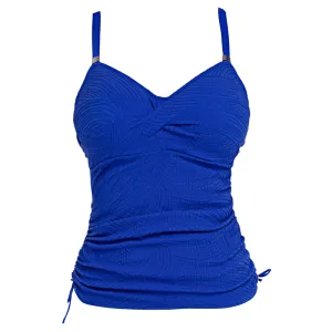 Ottawa Twist Front Tankini Top Pacific Blue - Fantasie Swim