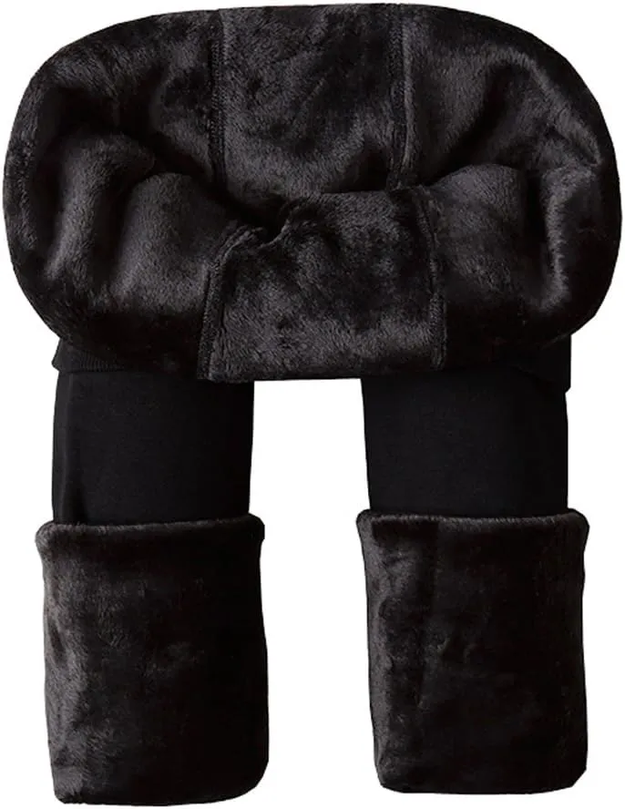 OUYE Women's Full Length Fleece Lining Thermal Leggings